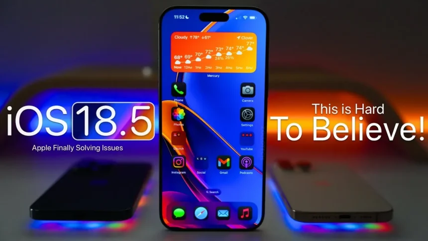 apple siri updates ios 18 5 beta