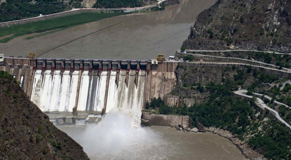 indus river dam