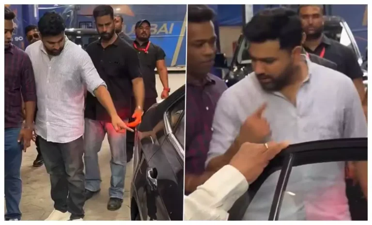 Rohit Sharma ‘Scolds’ Younger Brother Vishal for Car Dent in Viral Video