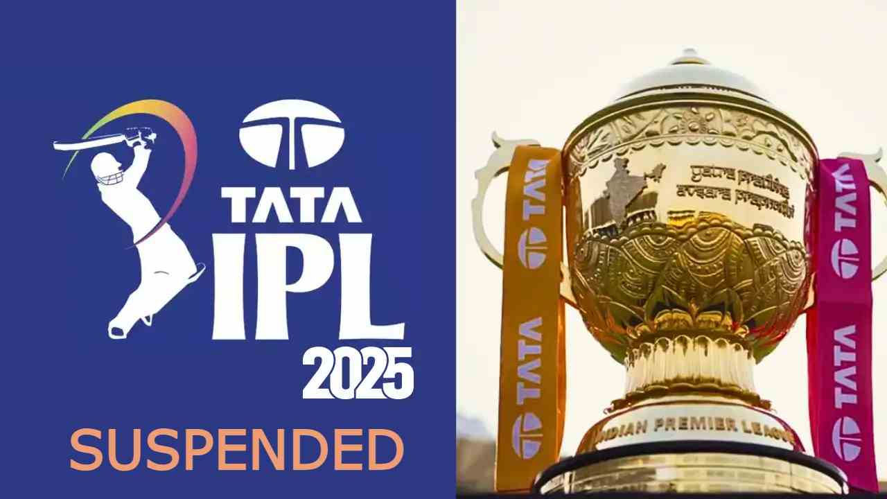 IPL 2025 Suspended