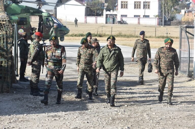 Northern Army Commander Reviews Security Situation in Jammu and Kashmir