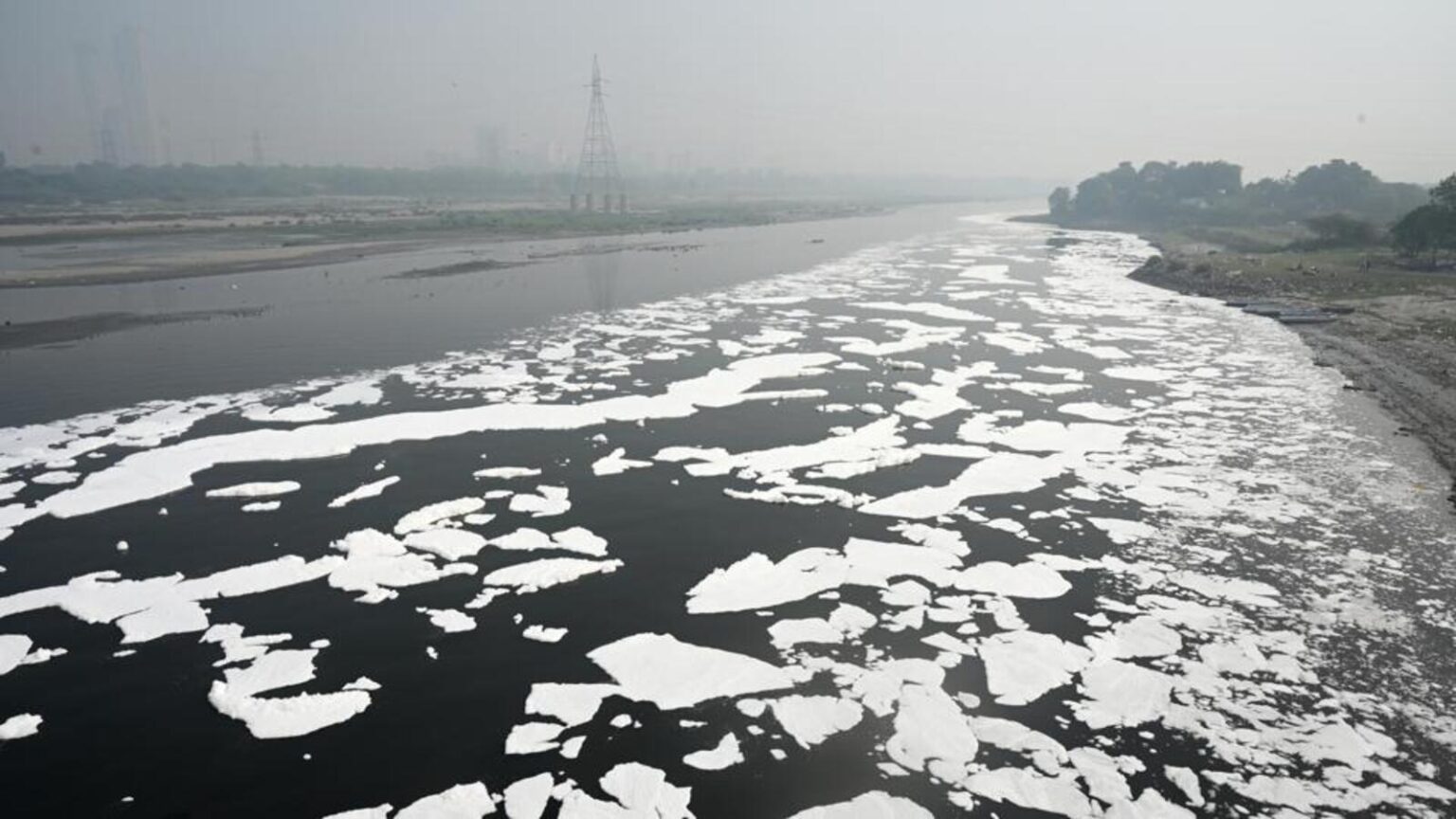 The worst readings were recorded downstream of the 1747161772385