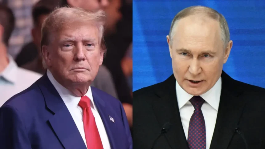 hours after donald trump and vladimir putins phone call russia attacks ukraine with 140 drones