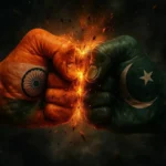 india pakistan flag