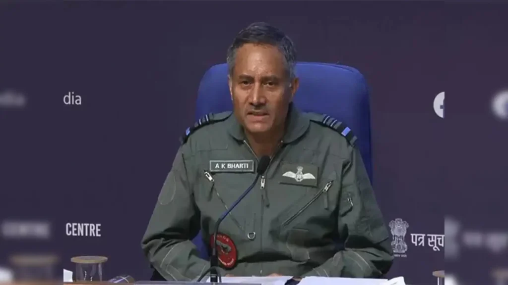 operation sindoor achieved objectives terror camps decimated results evident to world air marshal bharti