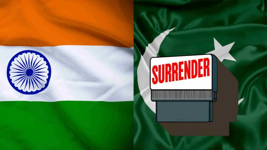 pakistan surrender 1