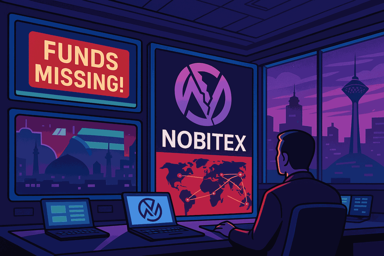 90M Vanishes in Cyberattack on Irans Top Crypto