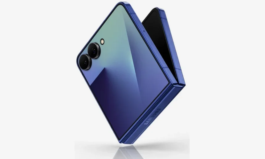 Galaxy Z Flip7 new leaked render