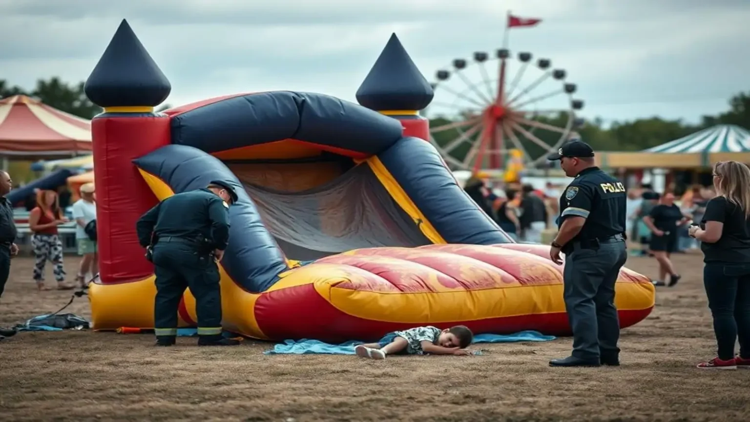 bouncy castle death