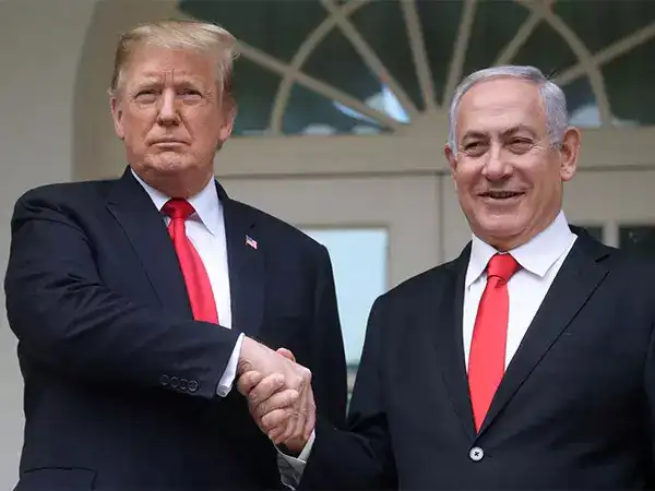 trump calls for immediate cancellation of israeli pms trial says us will save netanyahu