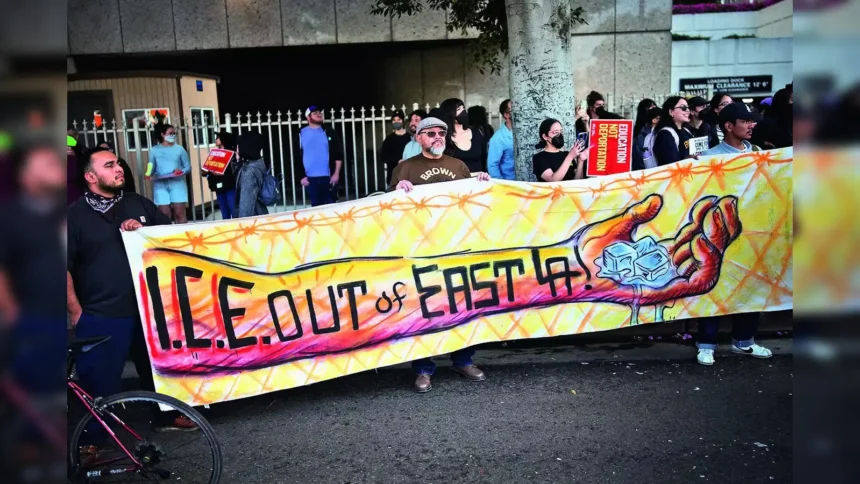 trump sends national guard troops to quell la immigration protests