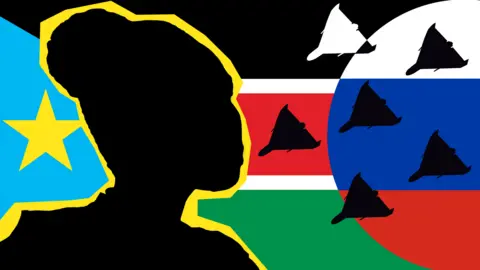 African women Russian drone factories