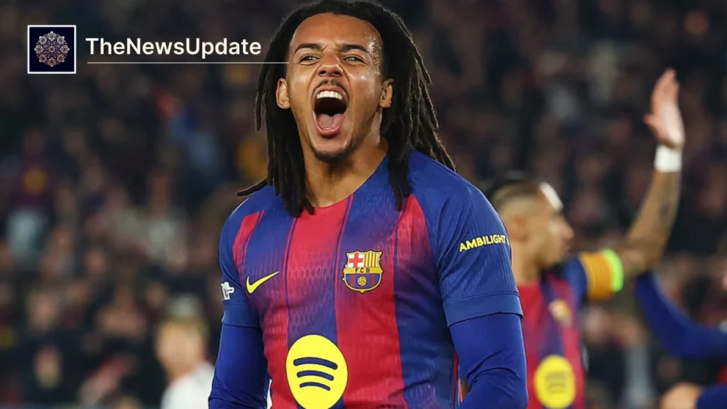 Jules Koundé Headers Fire Barcelona Comeback Win Over Frankfurt in Champions League 1 Jules Koundé Headers Fire Barcelona