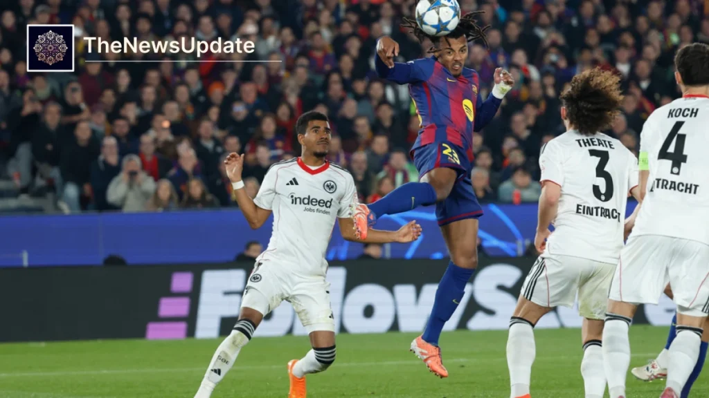 Jules Koundé headers give Barcelona win