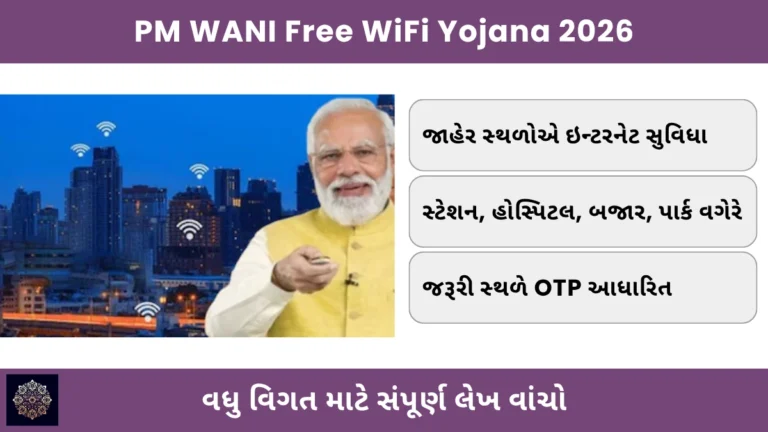 PM WANI FREE WIFI YOJANA