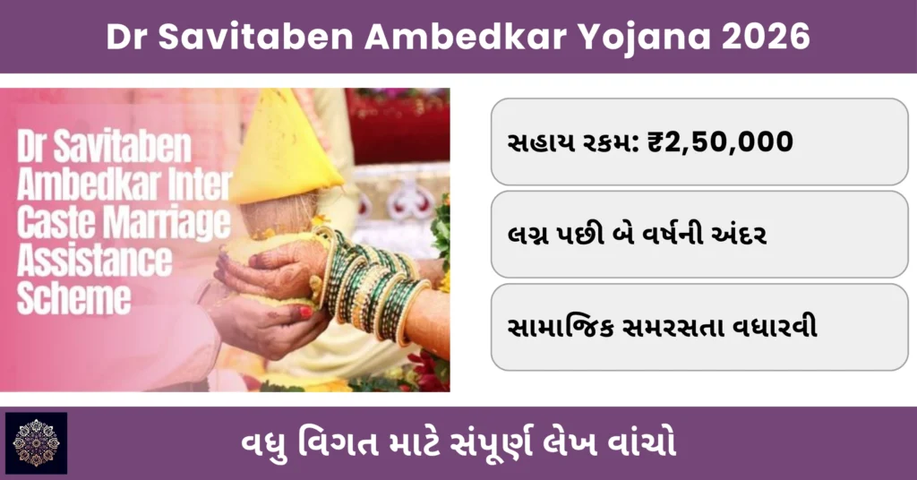 Dr Savitaben Ambedkar Yojana